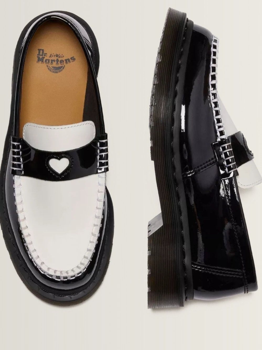 Dr. Martens Penton Heart Loafers NWOT - Picture 7 of 7